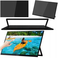 Monitor przenośny DO LAPTOPA TELEFON TABLET DOTYK 18,5" ZEUSLAP Z18T NORTON
