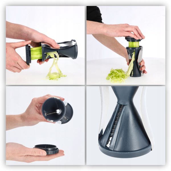 DWUSTRONNA TEMPERÓWKA SPIRALIZER KRAJACZ DO WARZYW zdjęcie 3