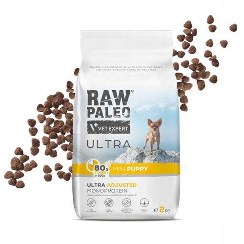 Vetexpert Raw Paleo Ultra Turkey Puppy Mini 2kg na Arena.pl