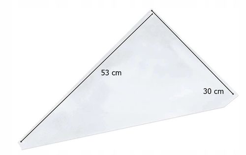 Rękaw cukierniczy worki dekoracji tortów pączki dekorator do tylki 1szt na Arena.pl