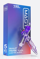 MAST PRO Komplet Kartridże Igły modułowe do Tatuażu 5x 7RL makijażu Dragon