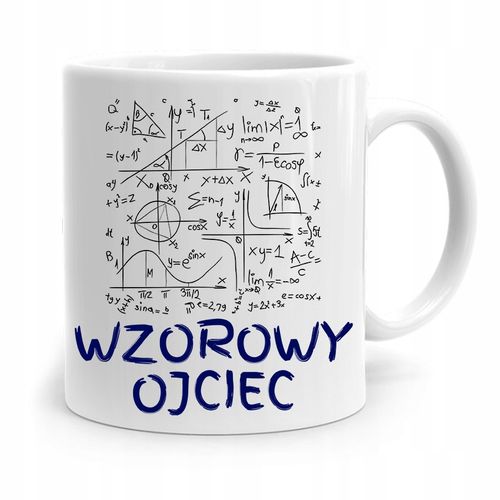 Kubek Na Dzień Ojca Dla Taty Wzorowy Ojciec Z Nadrukiem Ze Zdjęciem na Arena.pl