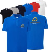 Koszulka polo MĘSKA krótki rękaw TWÓJ HAFT LOGO firmowa reklamowa 5 sztuk