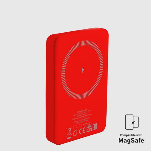powerbank 5000 mah magsafe - czerwony na Arena.pl
