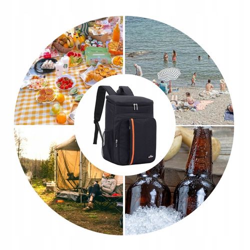 DUŻA POJEMNOŚĆ 18L IZOLACJA PIKNIK PLECAK TORBA DO PRZECHOWYWANIA ŻYWNOŚCI na Arena.pl