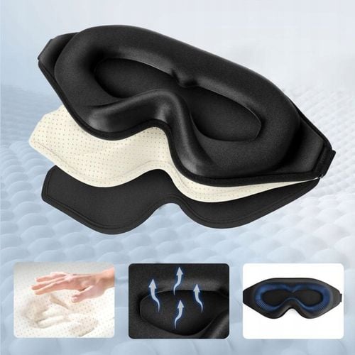 TECH-PROTECT EYESHADE SLEEP MASK MATTE BLACK na Arena.pl