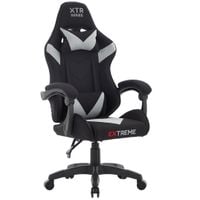 fotel gamingowy extreme xtr light gray