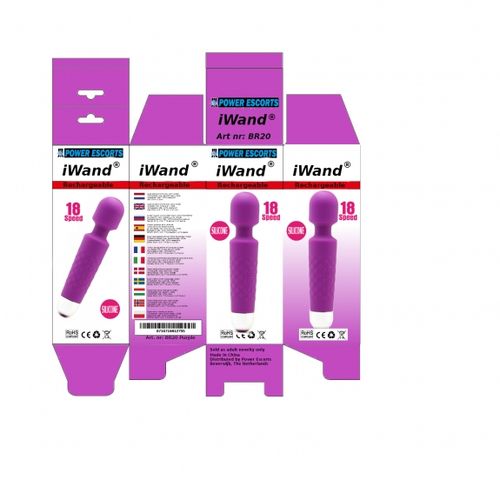 iwand purple rechargeable silicone bodywand massager na Arena.pl