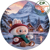 Opłatek waflowy na tort - LABUBU THE MONSTERS