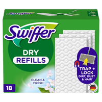 suche chusteczki swiffer zapas do mopa 18szt