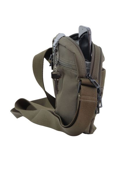 Torba na ramię Discovery DOWNTOWN 912 khaki zdjęcie 10