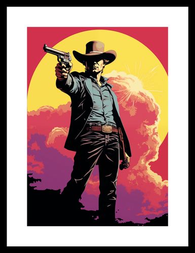 Plakat 21x29,7cm Strzelec z Epoki na Arena.pl