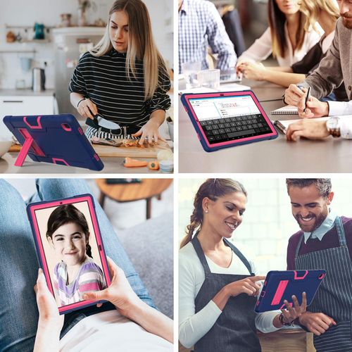 Etui do Samsung Galaxy Tab A8 10.5" Pancerne z Podstawką Granatowe na Arena.pl