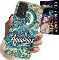 ETUI DO SAMSUNG GALAXY A23 5G - ZNAK ZODIAKU, WODNIK, ASTRONOMIA PLECKI