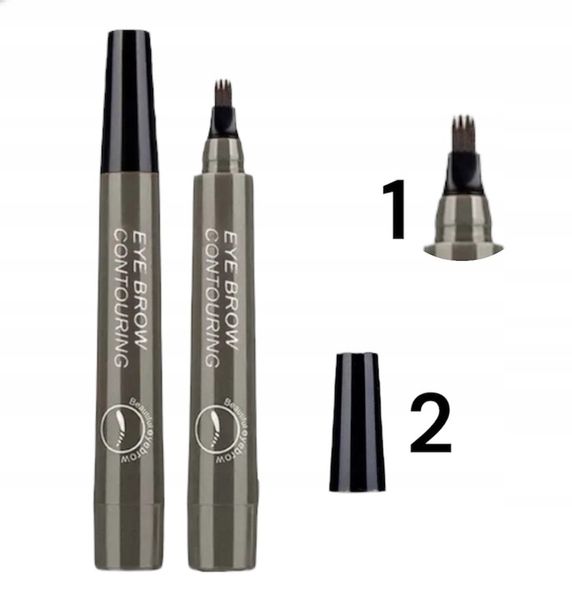 KREDKA DO BRWI MARKER EYEBROW GRAFIT WODOODPORNY zdjęcie 7