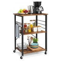 SZAFKA MOBILNA REGAŁ NA KÓŁKACH PÓŁKA WÓZEK STOLIK DO KUCHNI SALONU