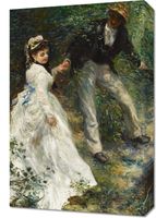 Obraz 40x60cm La Promenade,  Pierre-Auguste Renoir do Salonu