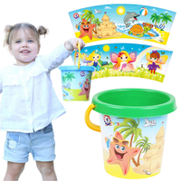 Wiaderko Do Piasku Na Plaży Piaskownicy Mix 3145