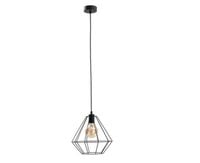 Lampa wisząca 1xE27 FARO BLACK