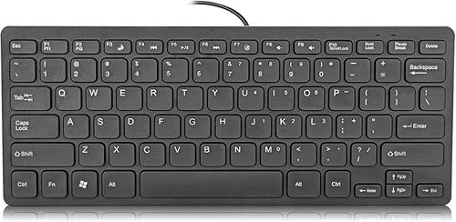 ASIDE USB Przewodowa Mini Klawiatura Smukła Ergonomiczna K1000 na Arena.pl