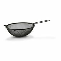 sitko kuchenne z rączką konighoffer dark 20 cm czarne