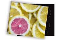 SZKLANA DESKA NA KUCHENKĘ 60x52 011A CYTRYNA