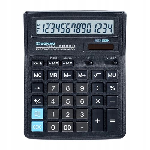kalkulator donau tech k-dt4141-01 czarny 5669 na Arena.pl