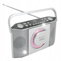 Radioodtwarzacz Soundmaster RCD1755SI srebrny
