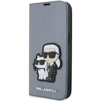 Etui Karl Lagerfeld do iPhone 14 Pro Max, Srebrny