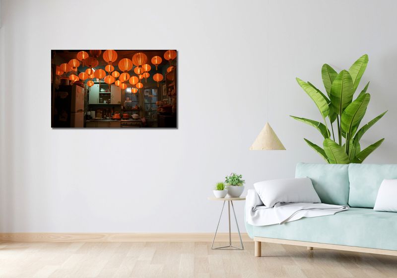 Obraz 100x60cm W Blasku Lampionów zdjęcie 2