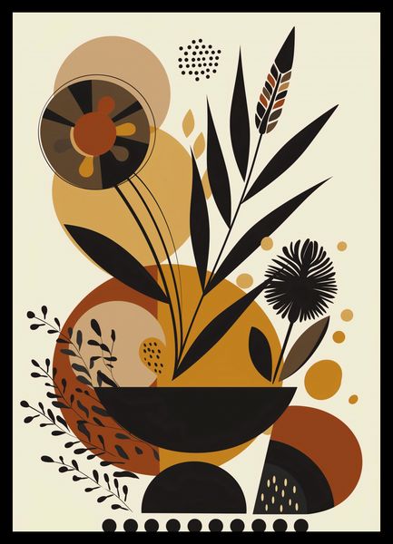 Plakat 29,7x42cm Ogrody Geometryczne zdjęcie 2