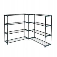 Kwietnik regał ogrodowy 90x30x108 - GRO - 4 półkowy stojak na rośliny