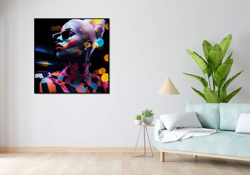 Plakat 100x100cm Melodia Bijąca z Duszy zdjęcie 4