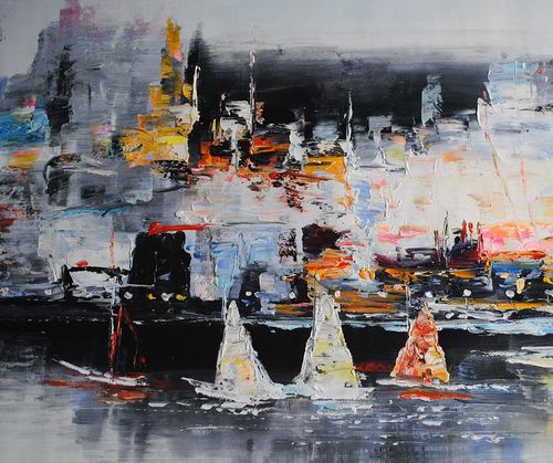 Obraz abstrakcja (90x120cm) na Arena.pl