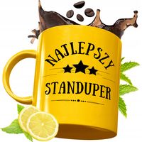 Złoty Kubek Premium Dla Standupera Prezent Z Nadrukiem Ze Zdjęciem