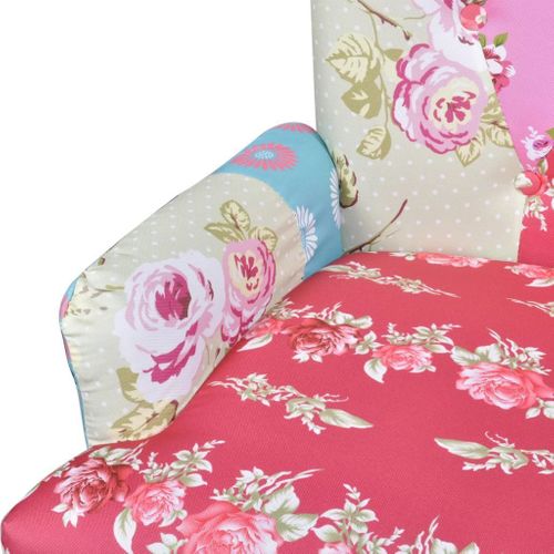 Fotel Francuski Patchworkowy na Arena.pl