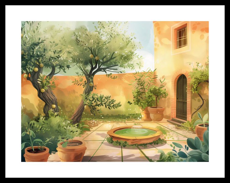 Plakat 40x30cm Słoneczny Dzień zdjęcie 3