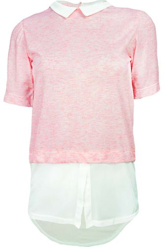 Różowa Bluzka, Kołnierzyk - 36 / S na Arena.pl