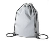 Worek na sznurkach VISI z materiału odbijającego światło