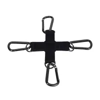 doc johnson tactical hogtie system black - silikonowy regulator położenia