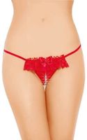 Ozdobne stringi damskie SoftLine 2349 XL