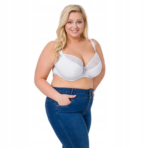 Biustonosz półusztywniany AVA 1921 MAXI BIAŁY 80I na Arena.pl