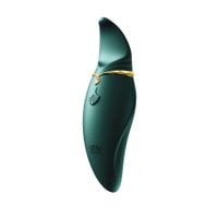 wielofunkcyjny wibrator punktowy hero jewel green zalo