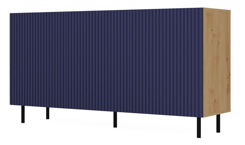 Komoda KAMA 3D SLIM ARISAN GRANAT zdjęcie 2