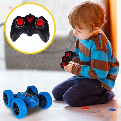 SAMOCHÓD TWISTER 360 ZDALNIE STEROWANY AKROBATA KASKADER AUTO LED PILOT RC na Arena.pl