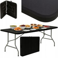 STÓŁ OGRODOWY SKŁADANY ROZKŁADANY CATERINGOWY BANKIETOWY 200x90cm