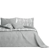 Narzuta pikowana dwustronna 240X260 szara AmeliaHome