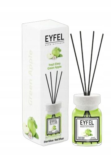 Eyfel – odświeżacz powietrza w formie patyczków Zielone jabłko 120 ml zdjęcie 1