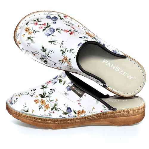 PanSzew POLSKIE Klapki Damskie ze SKÓRY NATURALNEJ 36-41 na Arena.pl