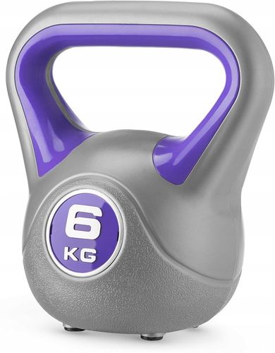 HANTLA KETTLEBELL ODWAŻNIK KULA OBCIĄŻENIE DO ĆWICZEŃ 6KG GYMTEK na Arena.pl